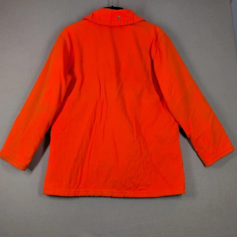Vintage American Field Jacket Mens L Orange Drybak‎ Hunting